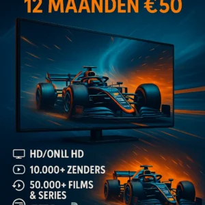 Premium IPTV 1 Jaar Abonnement