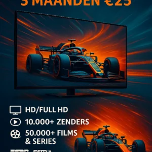 Premium IPTV 3 Maanden Abonnement