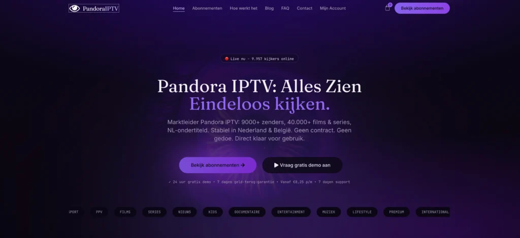 pandora iptv